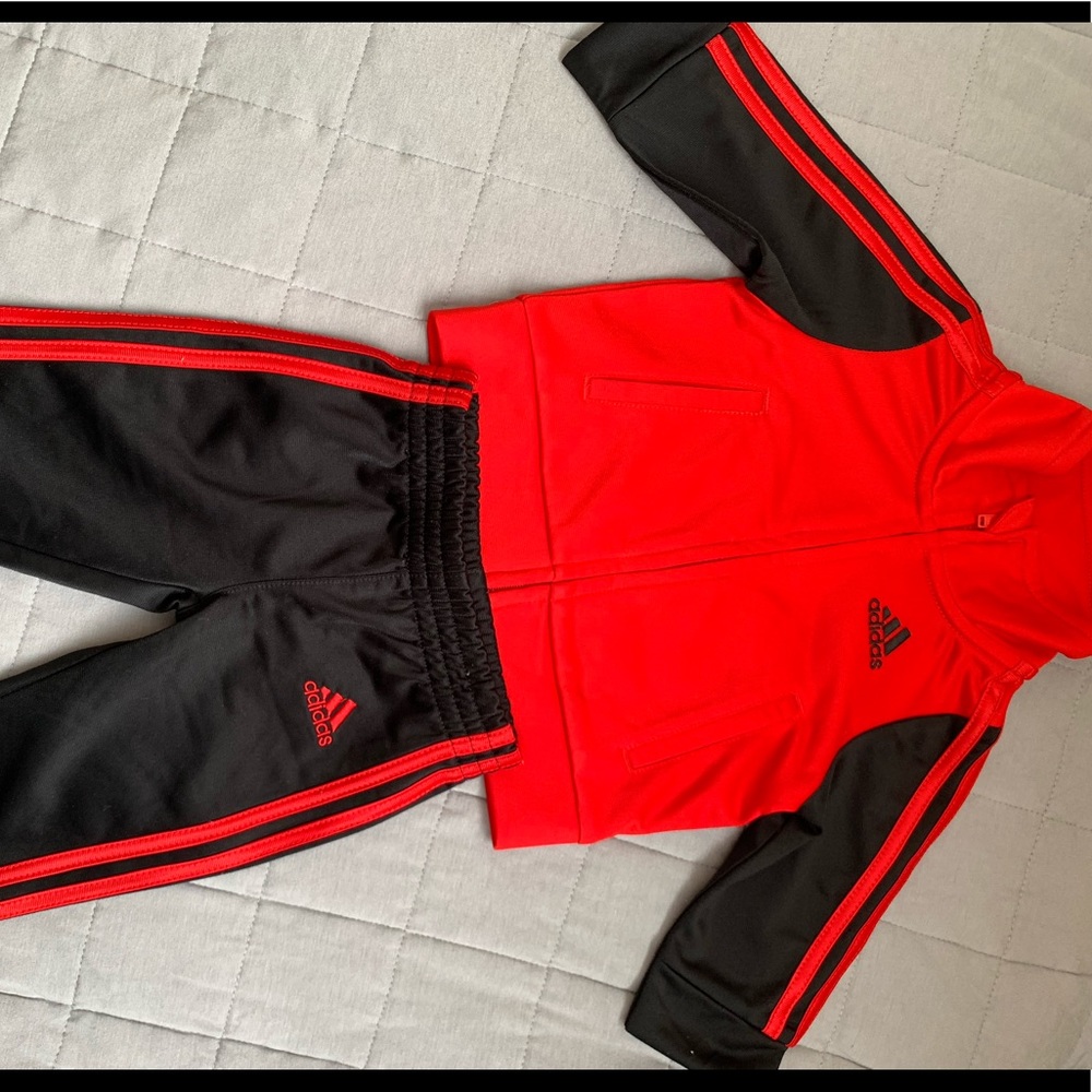 Adidas 3 -6 mo boys track suit